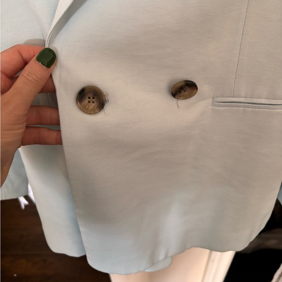 Baby blue 3xs H&M blazer - NEW - Picture 2 of 5